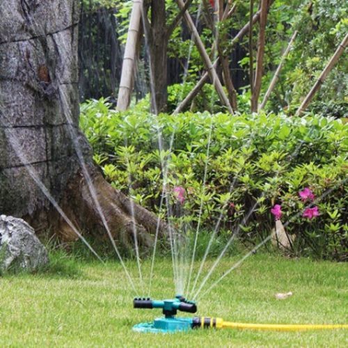 360 Degree Automatic Rotating Garden Lawn Water Sprinklers System photo review