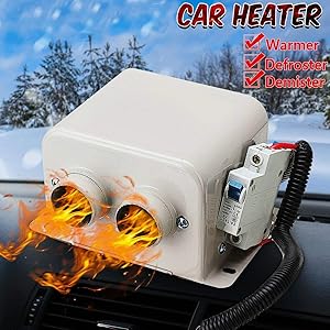 Powerful Compact Portable Car Windshield Defroster Heater 12V