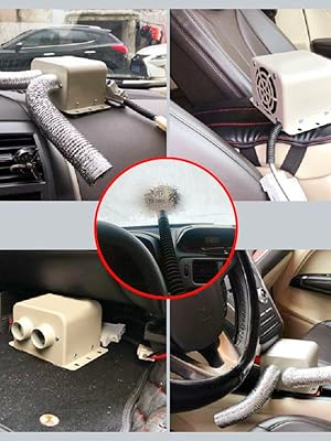 Powerful Compact Portable Car Windshield Defroster Heater 12V