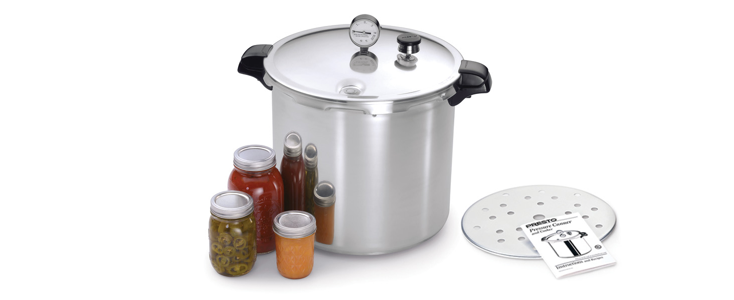 Premium Aluminum 23 Quart Pressure Canner And Cooker