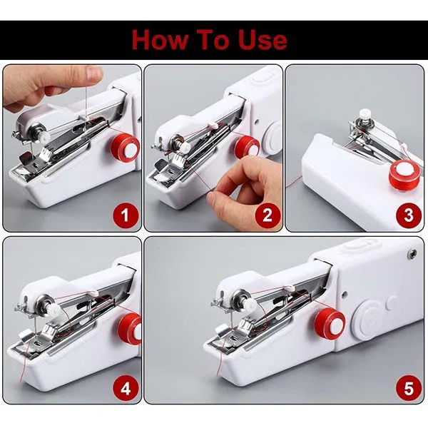 All Portable Cordless Handheld Electric Sewing Machine