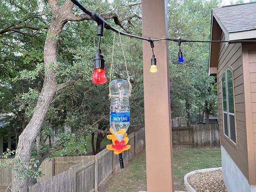 Bob Kit Recycled Bottles Hummingbird Feeder photo review