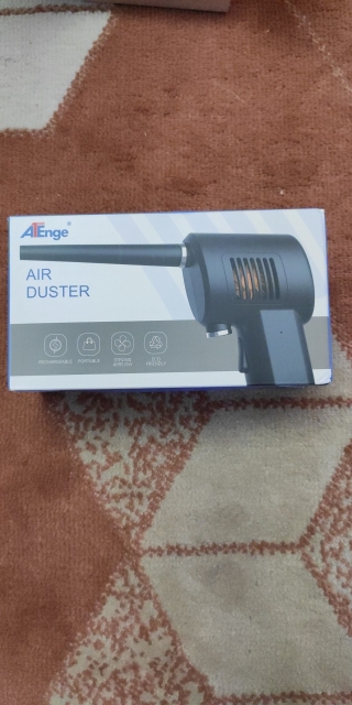 Cordless Rechargeable Air Duster For Computer Cleaning photo review