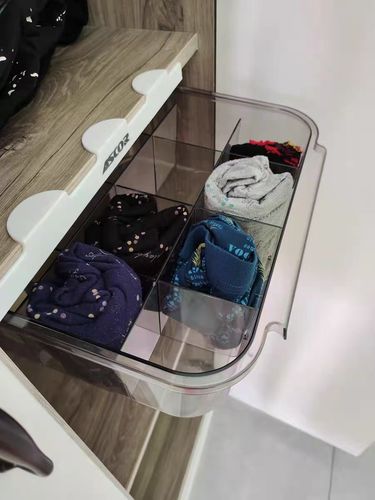 Drawer Type Underwear Storage Box Socks And Panties Compartment Container photo review