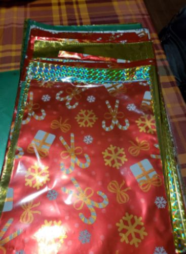 Drawstring Christmas Gift Bags (15 Sets) photo review