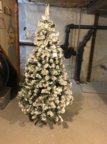 Exclusive White S Effect Artificial Christmas Tree photo review