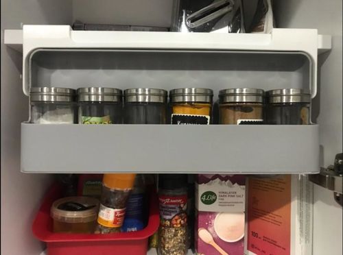 Ezspice - Under-Shelf Pull-Out Spice Organizer photo review