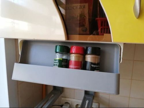 Ezspice - Under-Shelf Pull-Out Spice Organizer photo review