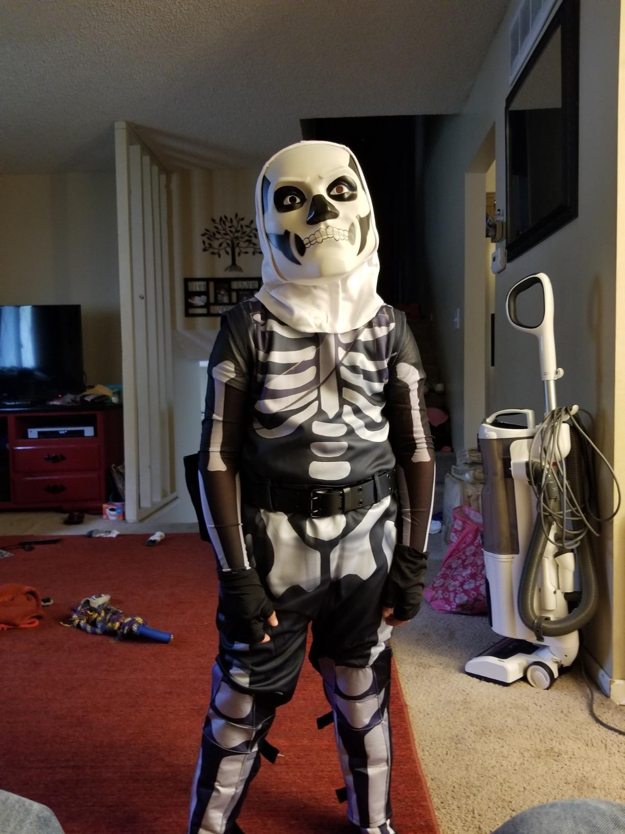 Fortnite Skull Trooper Costume photo review