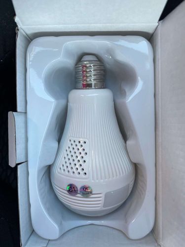 HD 1080P 360° Panoramic Wifi ID Camera Light Bulb Home Security Lamp Cam photo review