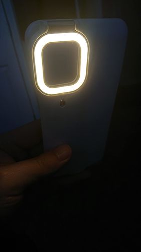 Illumicase - Selfie Ring Light Phone Case photo review
