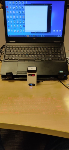 Laser Keyboard Virtual With Bluetooth Connection photo review