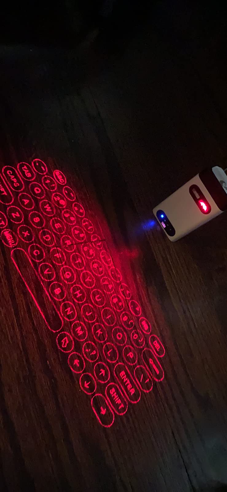 Laser Keyboard Virtual With Bluetooth Connection photo review