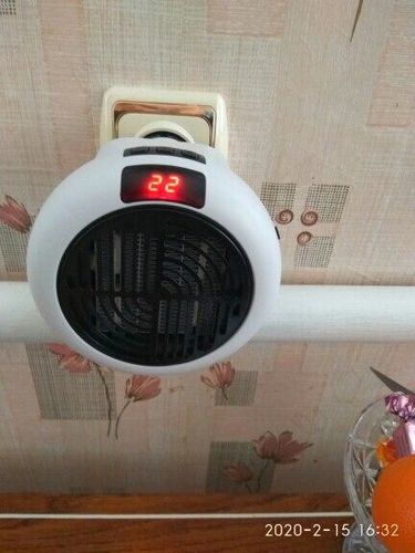 Winterblast - Remote Control Plug In Wall-Outlet Portable Heater photo review