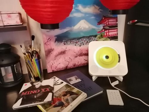 Portable CD Player with Bluetooth photo review