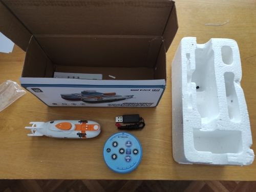 Rc Mini Submarine Simulation Military Model Waterproof Toy photo review