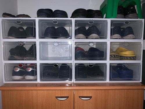 Stackable Shoe Box Organizer photo review
