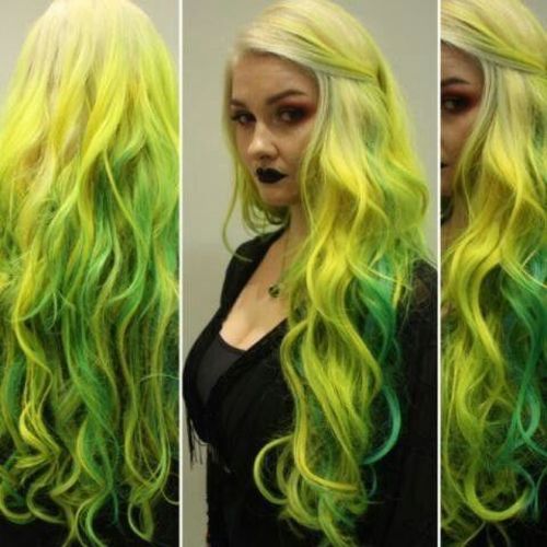 Thermochromic Color Changing Hair Dye photo review